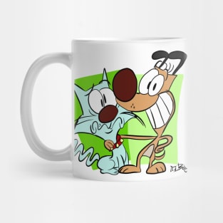 Maxwell Manx and Marty Mutt Mug